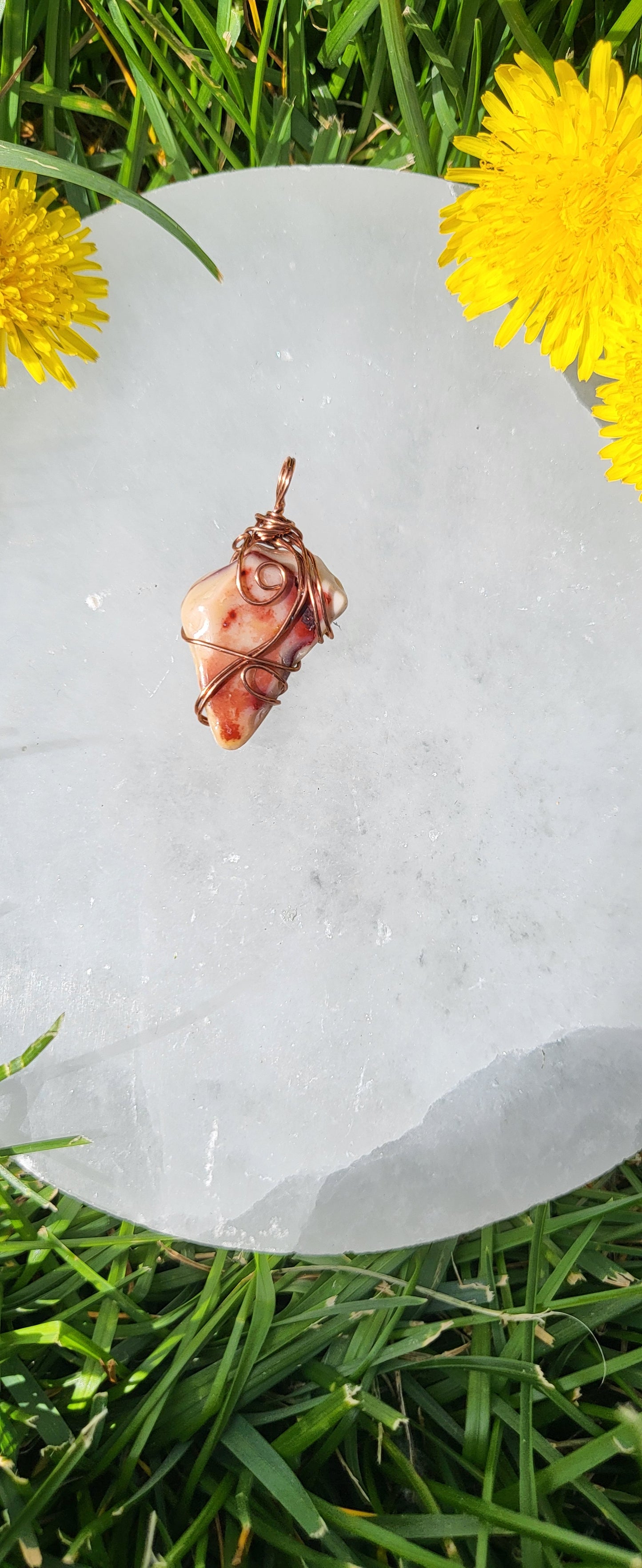 Mookaite Jasper Pendant Copper 4